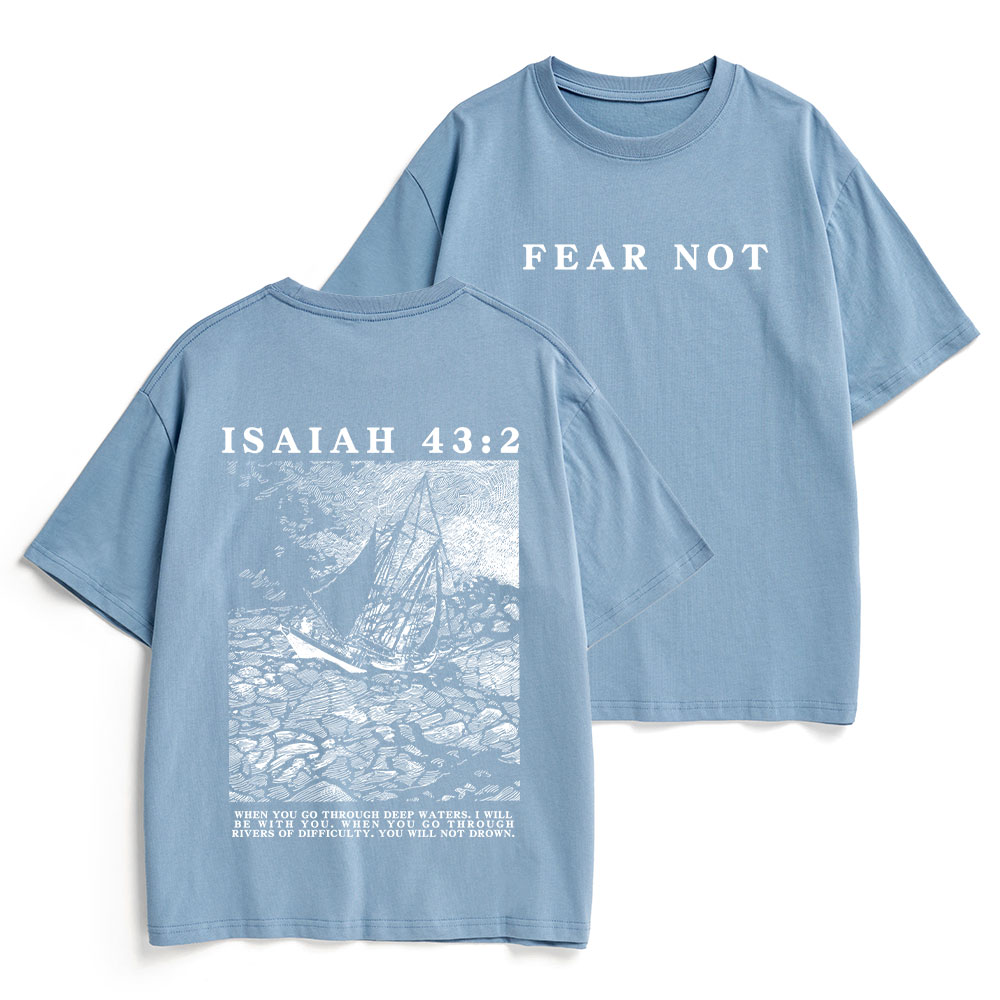 Fear Not Christian Heavy Cotton T-Shirt