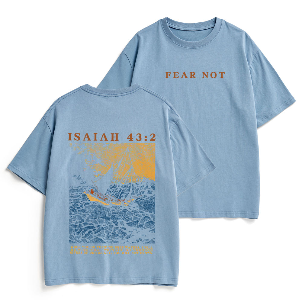 Fear Not Christian Heavy Cotton T-Shirt