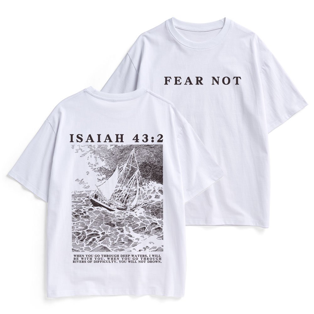 Fear Not Christian Heavy Cotton T-Shirt