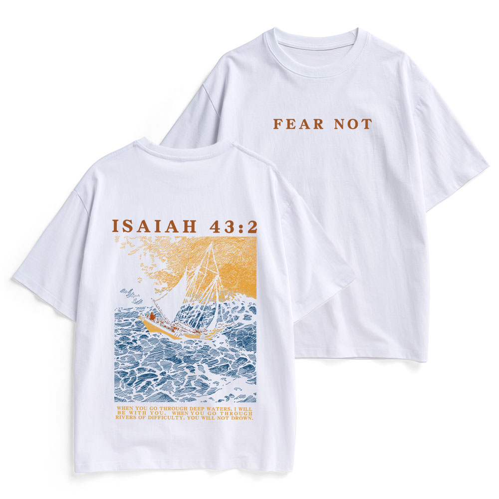 Fear Not Christian Heavy Cotton T-Shirt