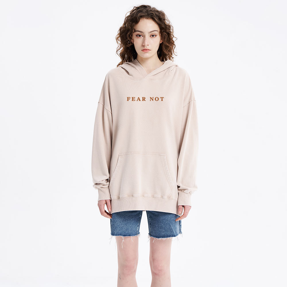 Fear Not Christian Washed Hoodie 