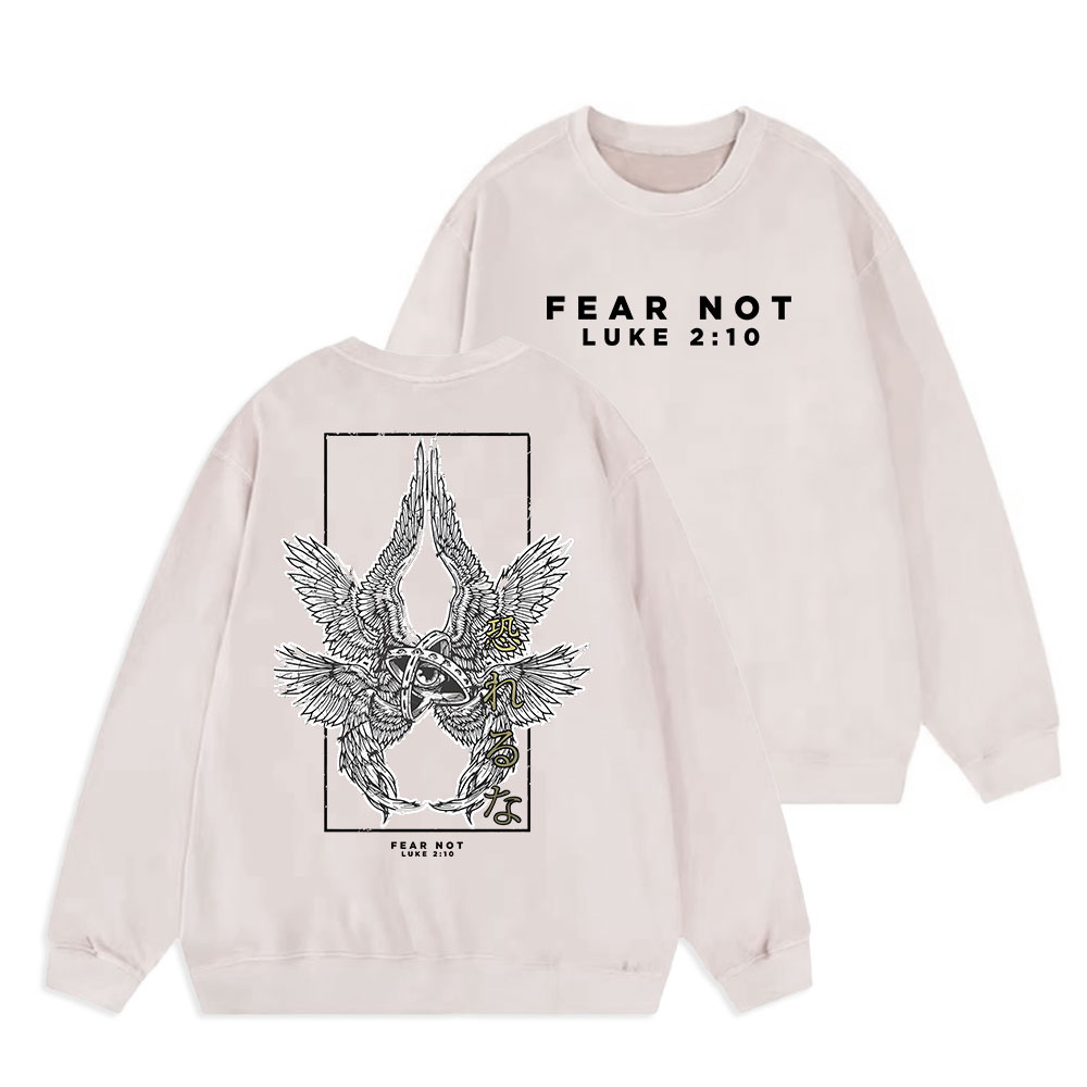 Fear Not Christian Washed Sweatshirt