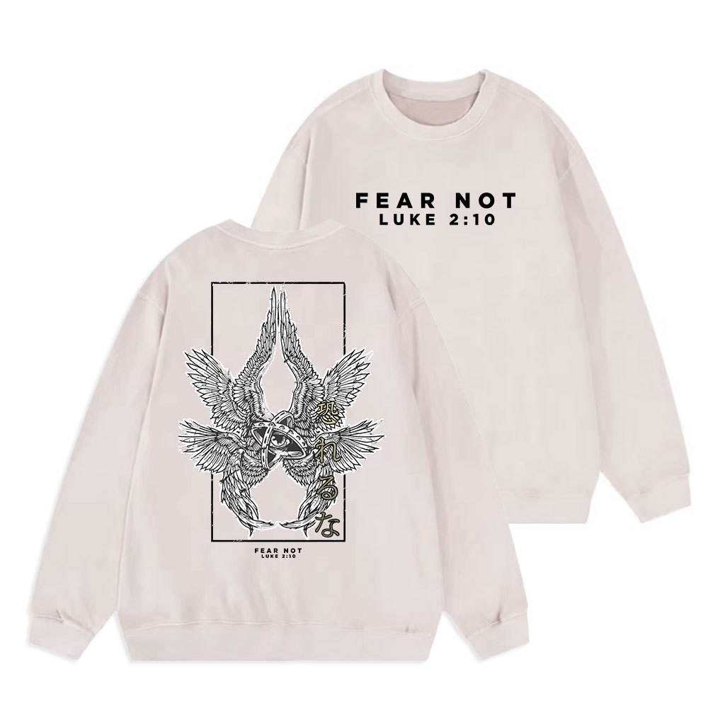 Fear Not Christian Washed Sweatshirt