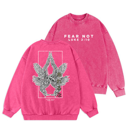 Fear Not Christian Washed Sweatshirt