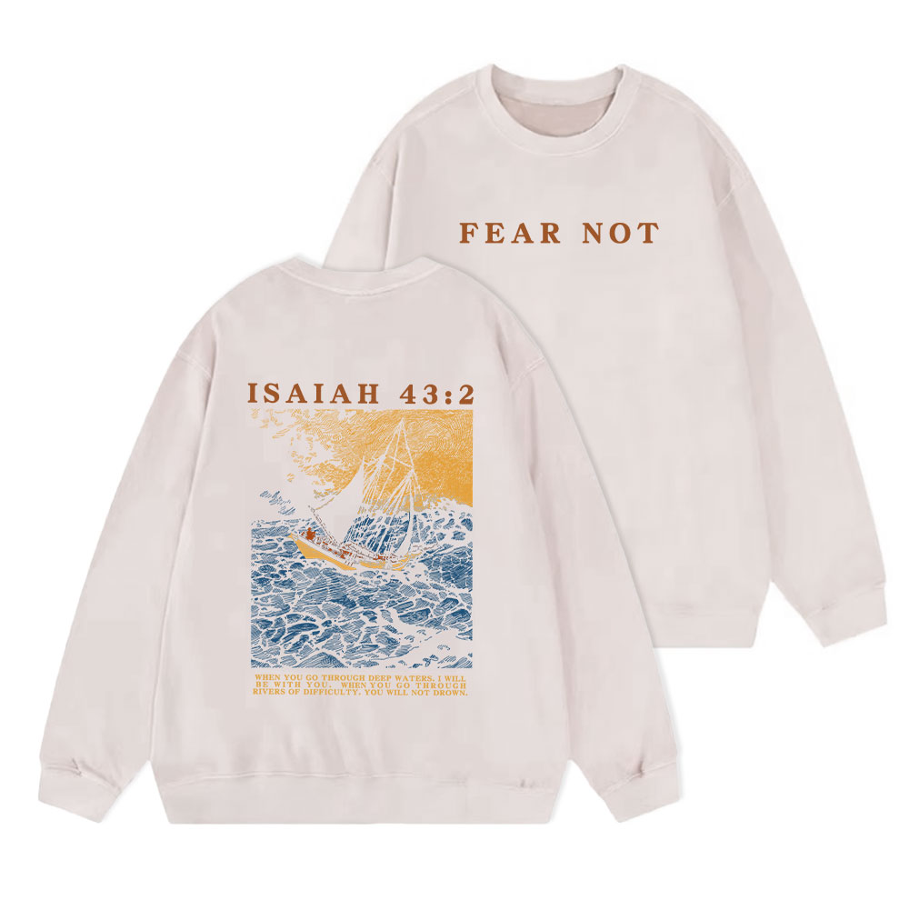 Fishers Of Men Christian Washed Sweatshirt