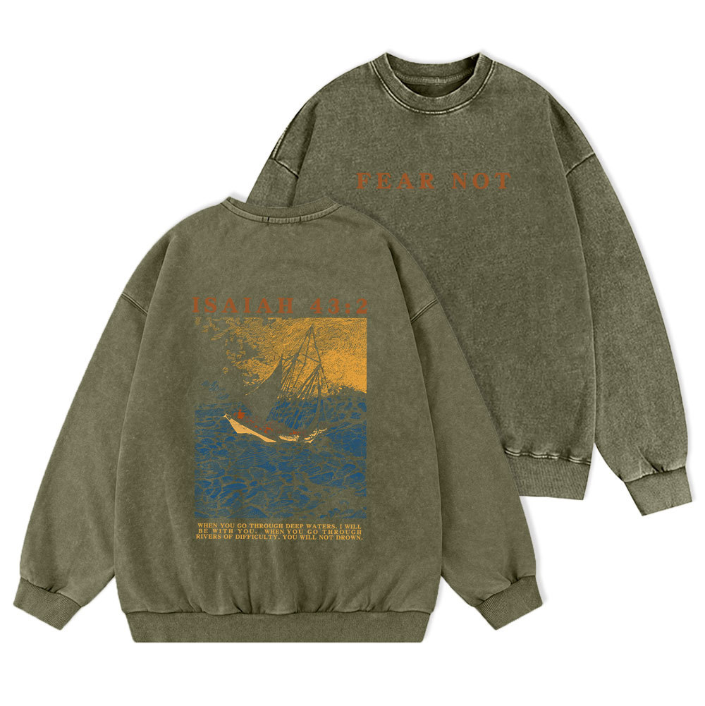 The Stone Was Rolled Away Christian Washed Sweatshirt Sale - GuidingCross