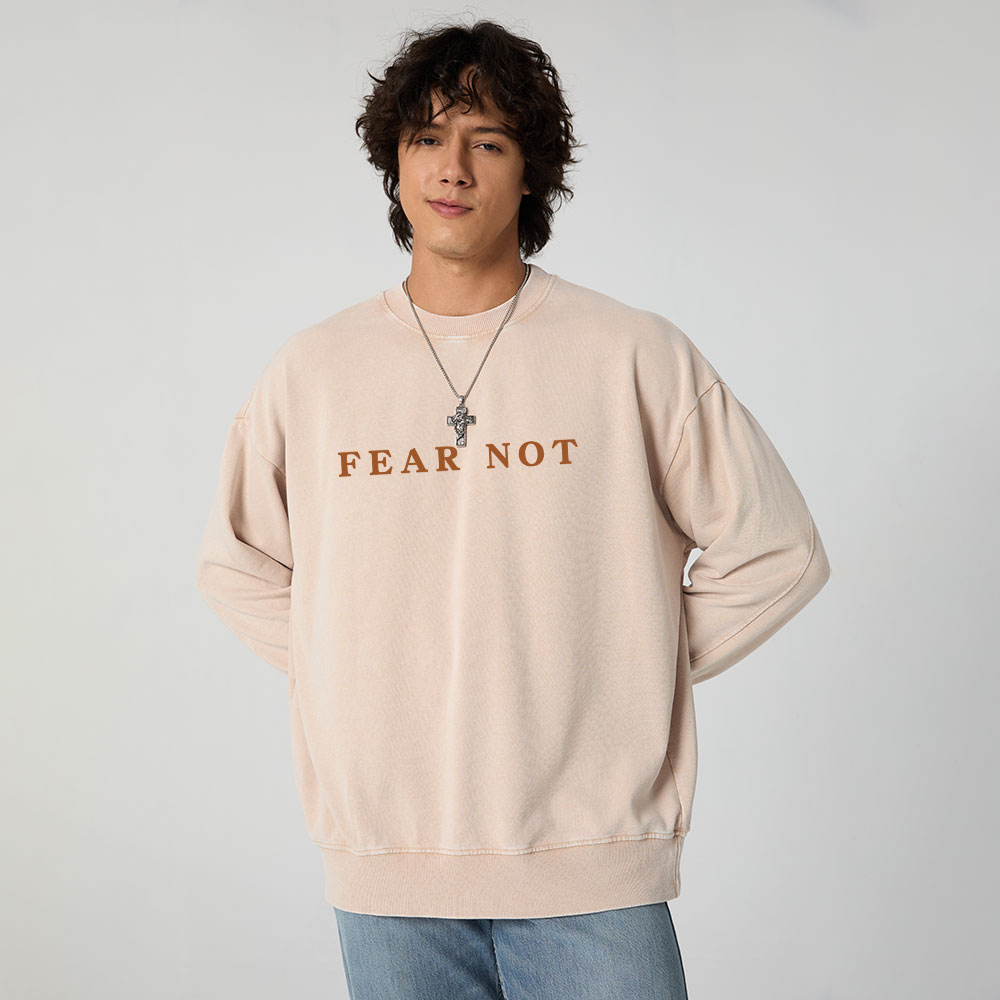 Fishers Of Men Christian Washed Sweatshirt