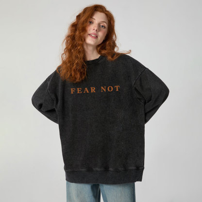 Fishers Of Men Christian Washed Sweatshirt