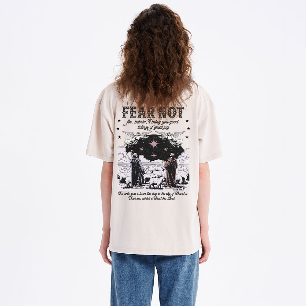 Fear Not Christian Washed T-Shirt