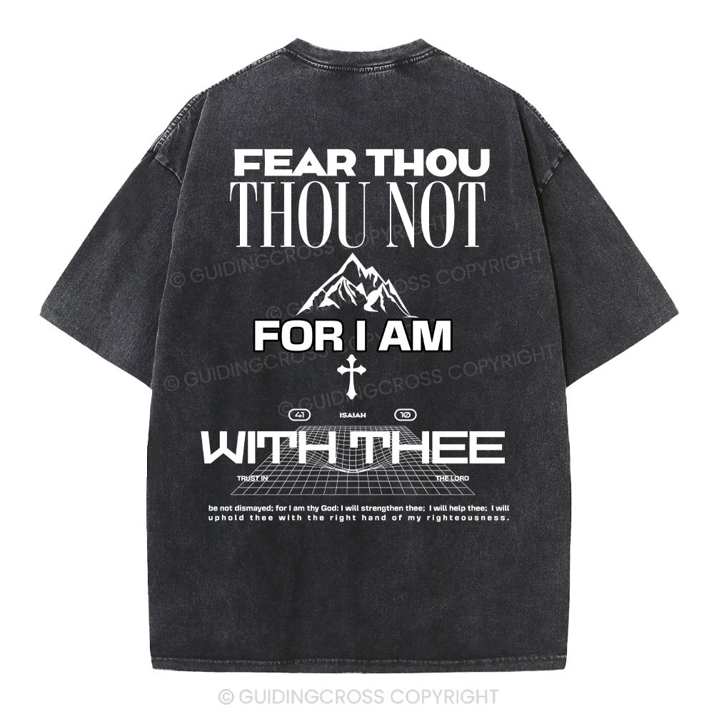 Fear Not Washed T-Shirt-ZP