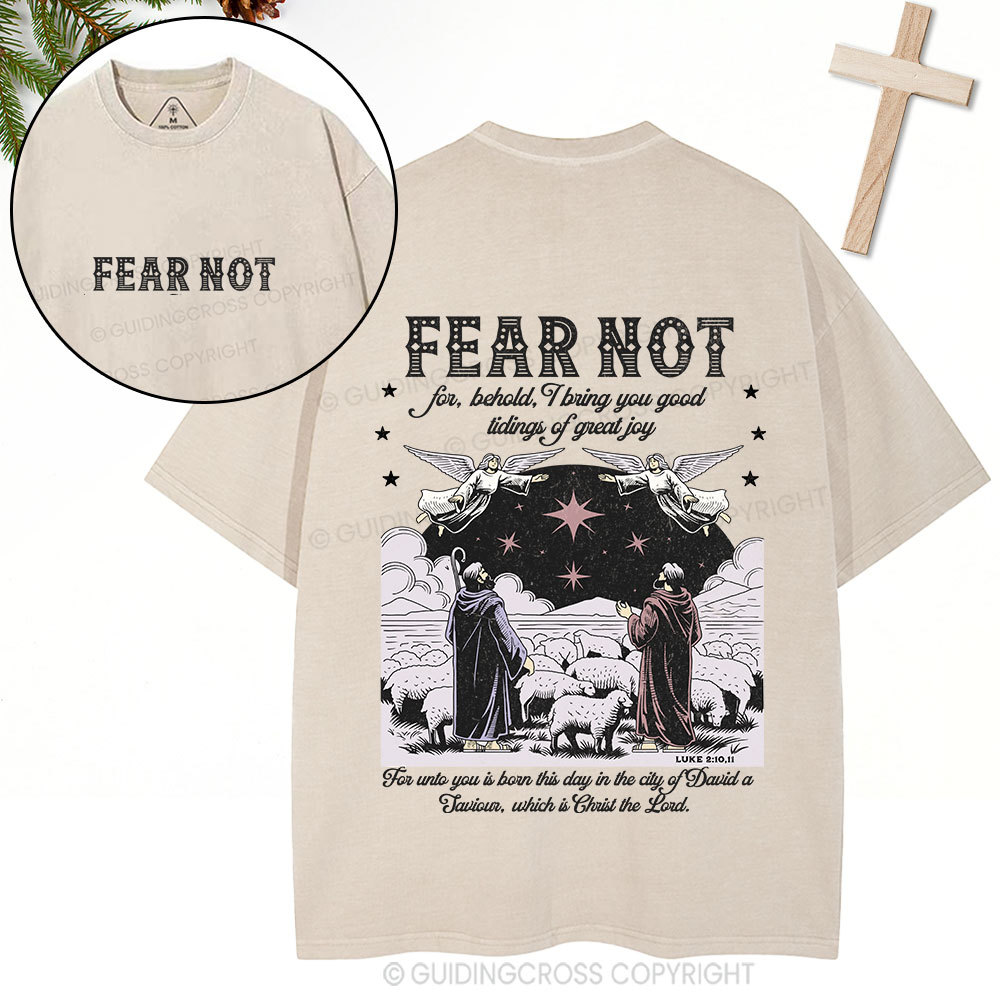 Fear Not Christian Washed T-Shirt