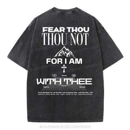 Fear Not Washed T-Shirt-ZP