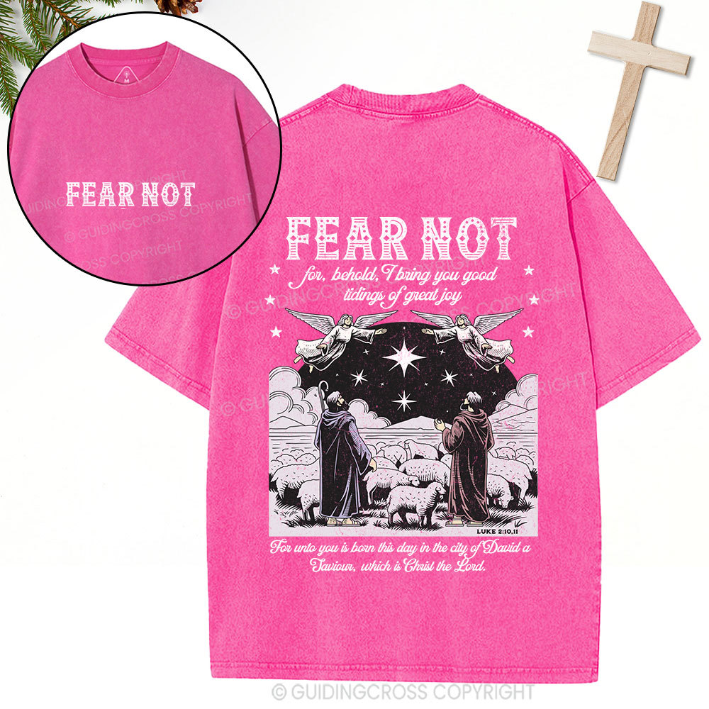 Fear Not Christian Washed T-Shirt