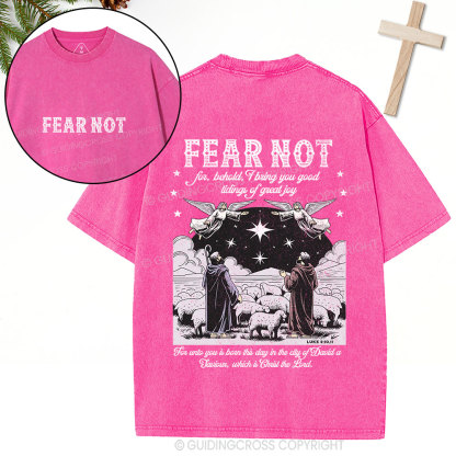 Fear Not Christian Washed T-Shirt