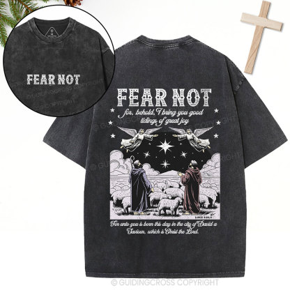 Fear Not Christian Washed T-Shirt