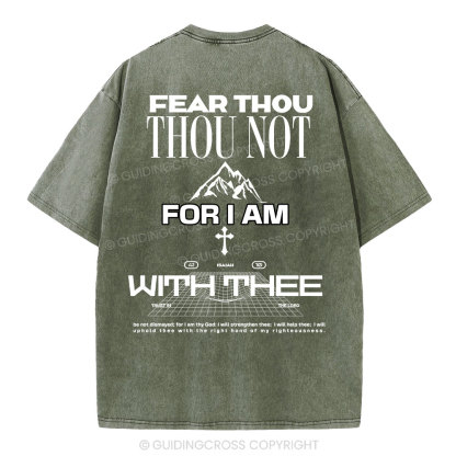 Fear Not Washed T-Shirt-ZP