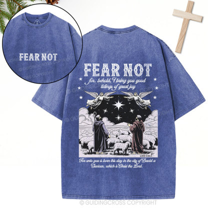 Fear Not Christian Washed T-Shirt