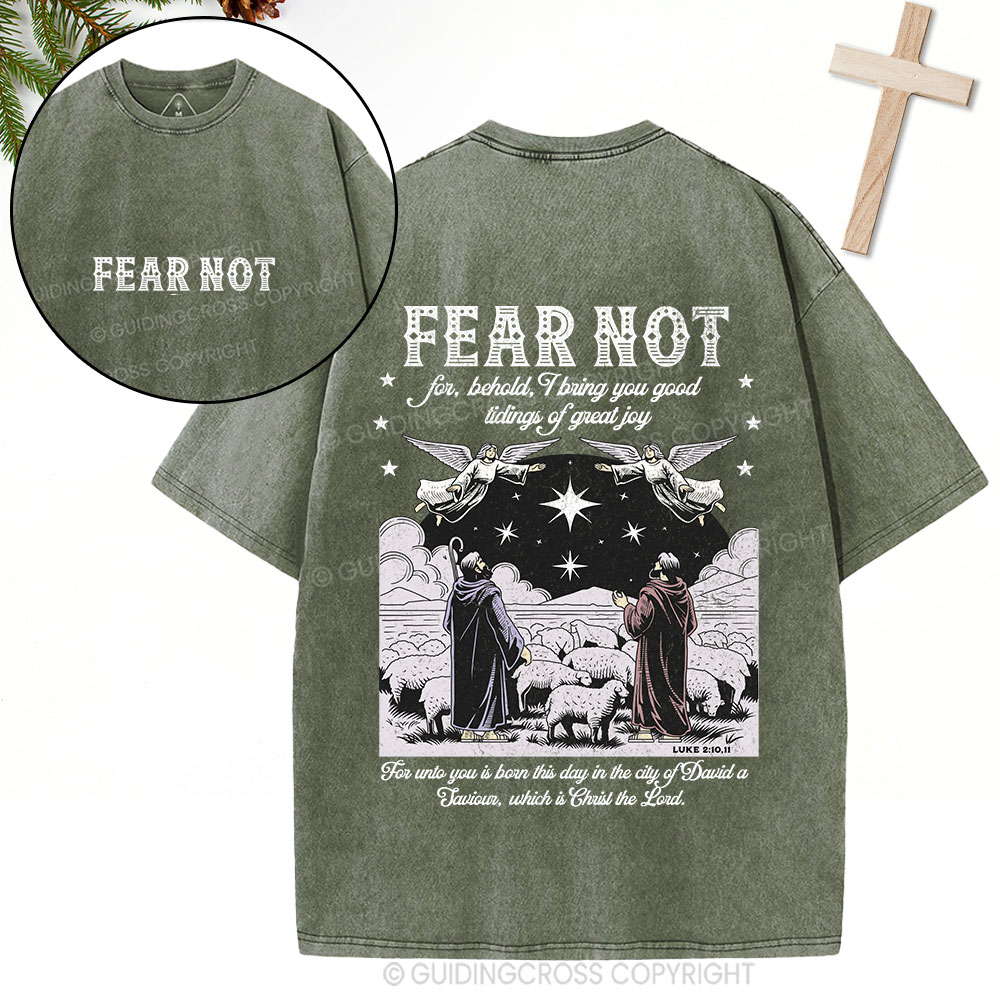 Fear Not Christian Washed T-Shirt