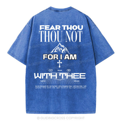 Fear Not Washed T-Shirt-ZP