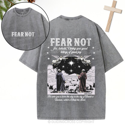 Fear Not Christian Washed T-Shirt