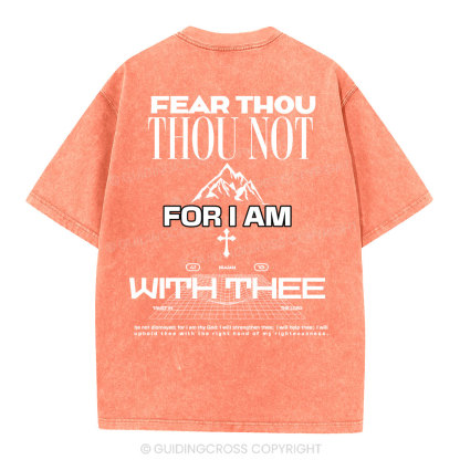 Fear Not Washed T-Shirt-ZP