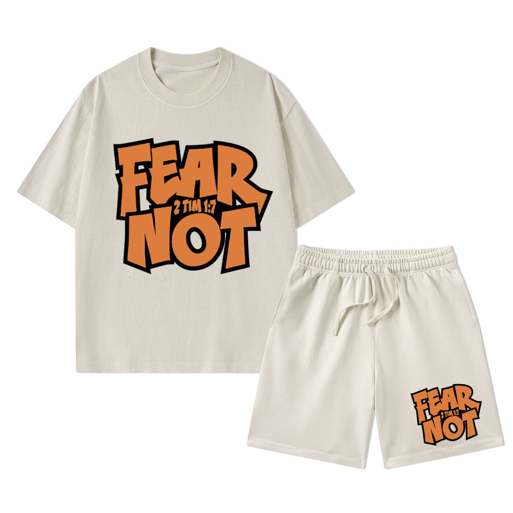 Sample Christian Washed T-Shirt & Shorts Sale - GuidingCross