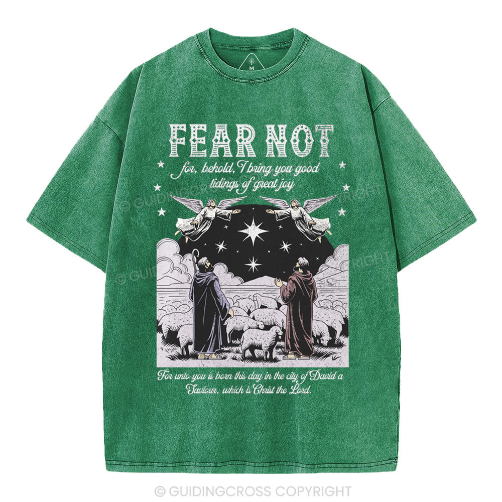 Fear Not Christian Washed T-Shirt