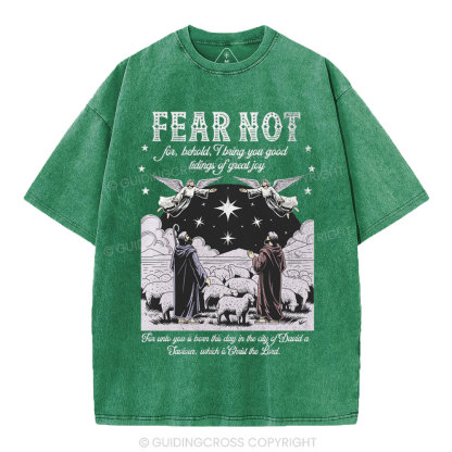 Fear Not Christian Washed T-Shirt