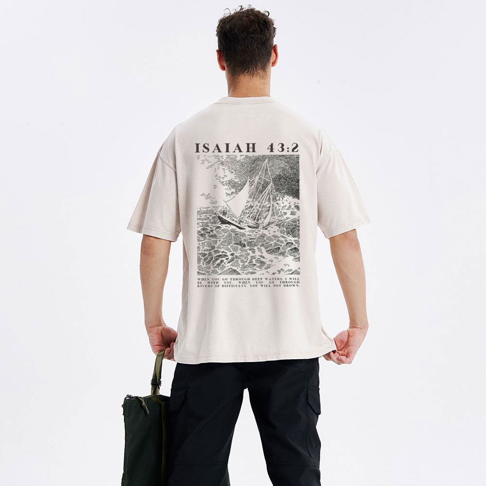 Fear Not Christian Washed T-Shirt