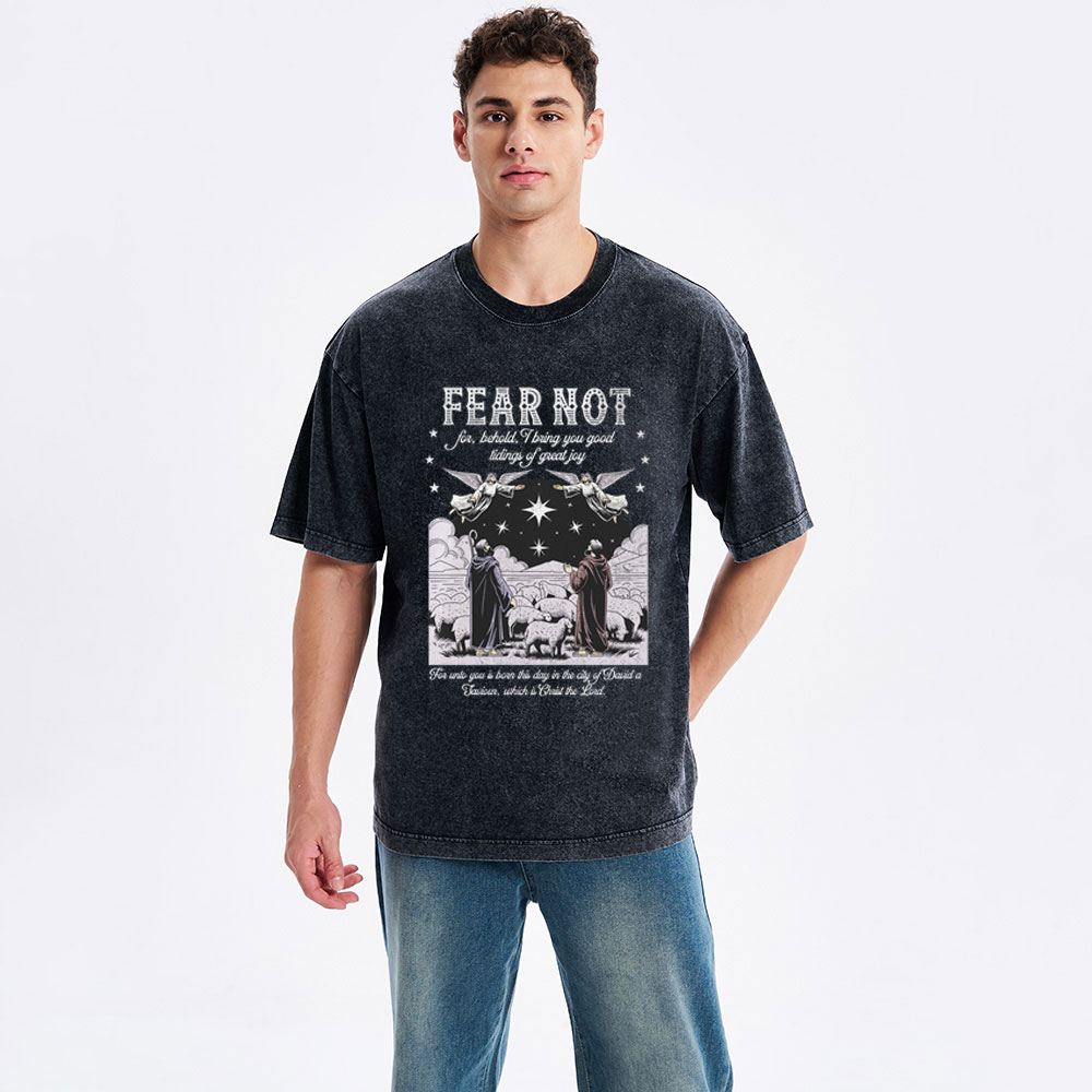 Fear Not Christian Washed T-Shirt