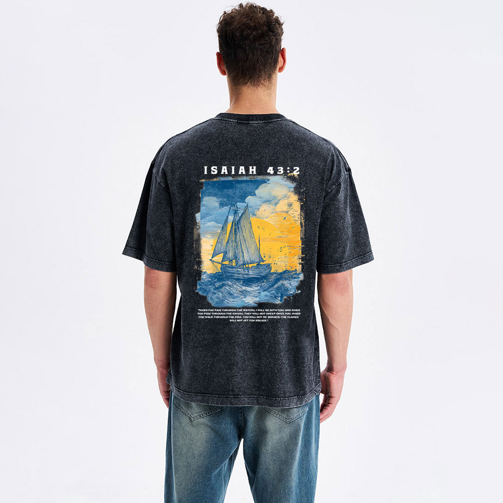 Fear Not Christian Washed T-Shirt