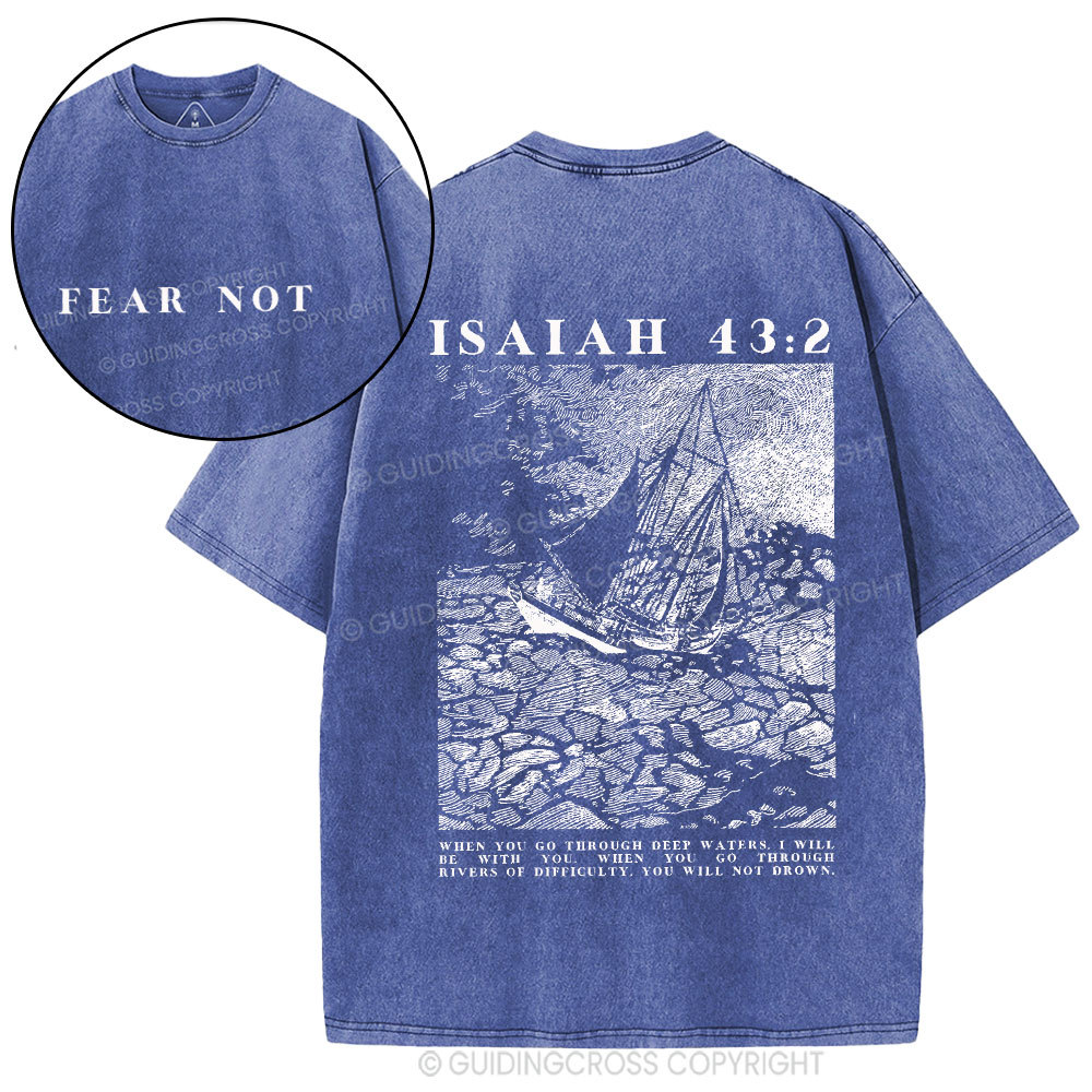 Fear Not Christian Washed T-Shirt