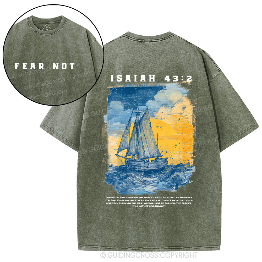 Fear Not Christian Washed T-Shirt