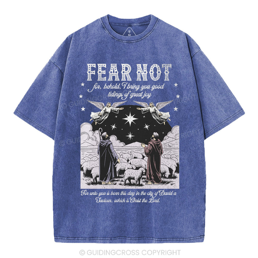Fear Not Christian Washed T-Shirt