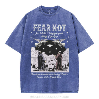 Fear Not Christian Washed T-Shirt