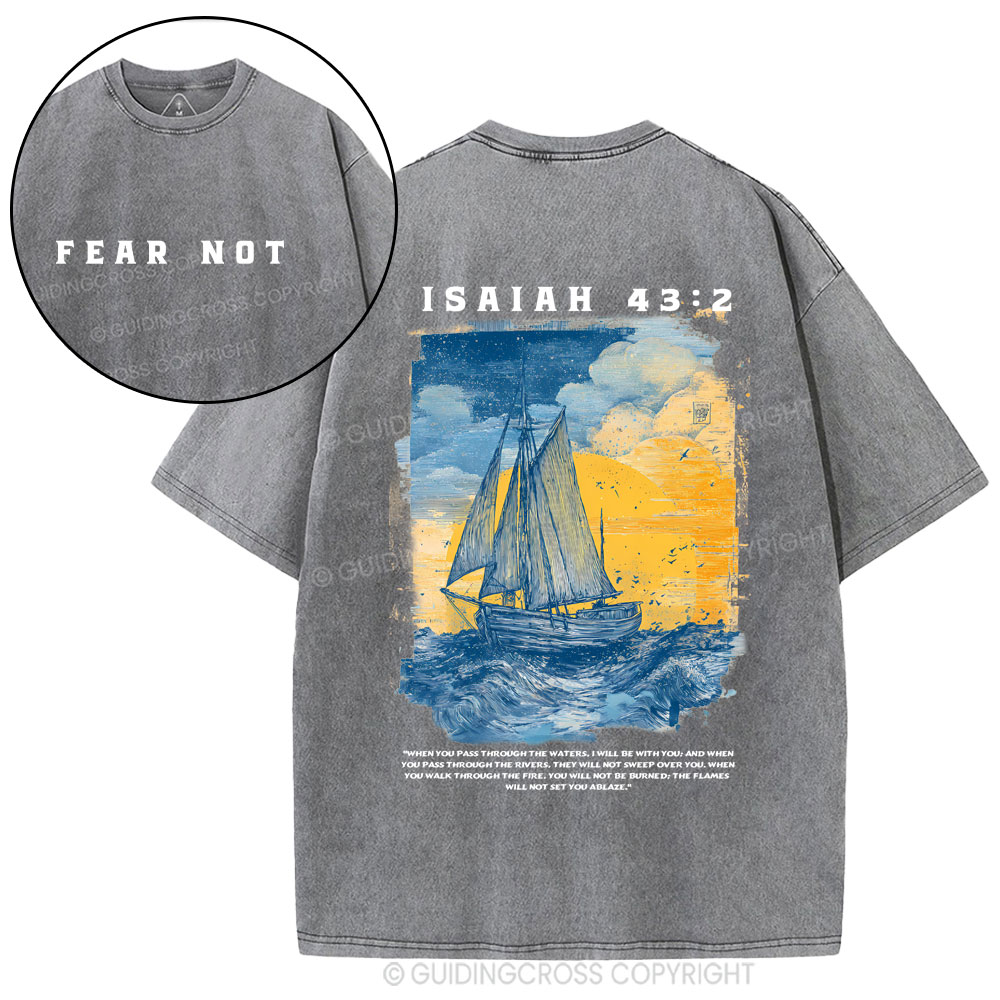 Fear Not Christian Washed T-Shirt
