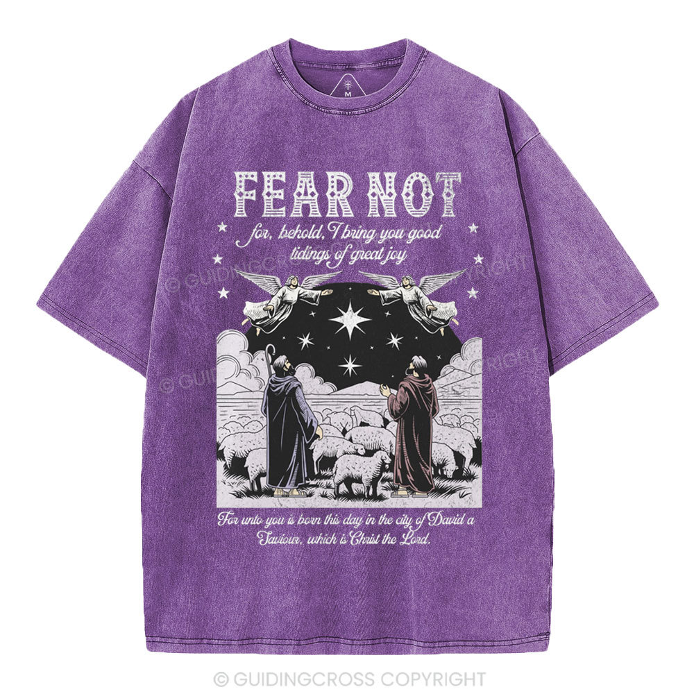 Fear Not Christian Washed T-Shirt