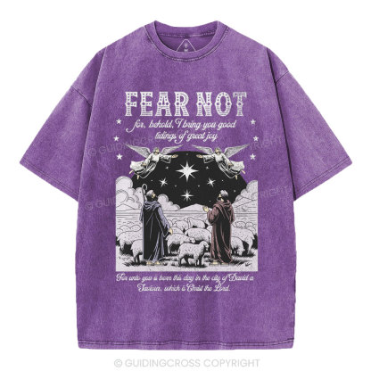 Fear Not Christian Washed T-Shirt