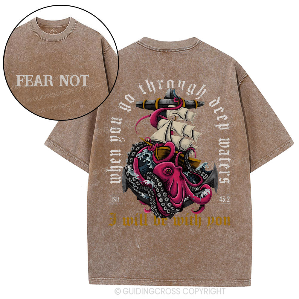 Fear Not Christian Washed T-Shirt