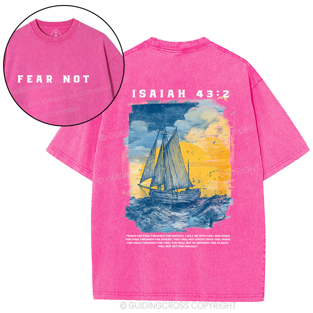 Fear Not Christian Washed T-Shirt