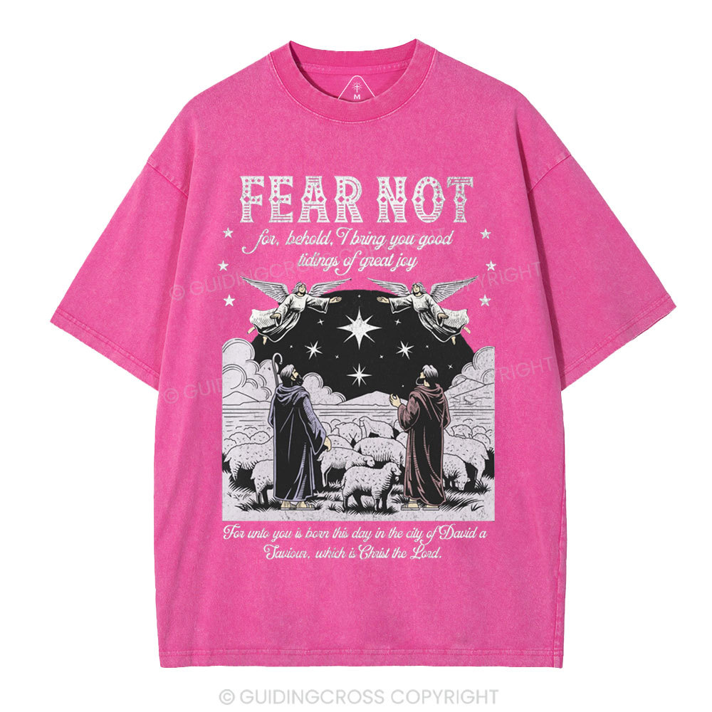 Fear Not Christian Washed T-Shirt