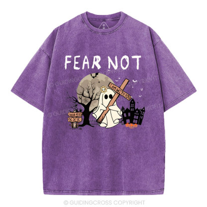 Fear Not Christian Washed T-Shirt