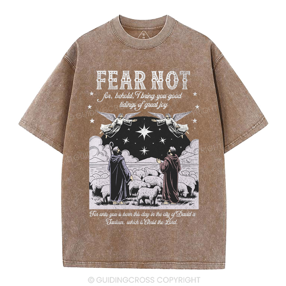 Fear Not Christian Washed T-Shirt