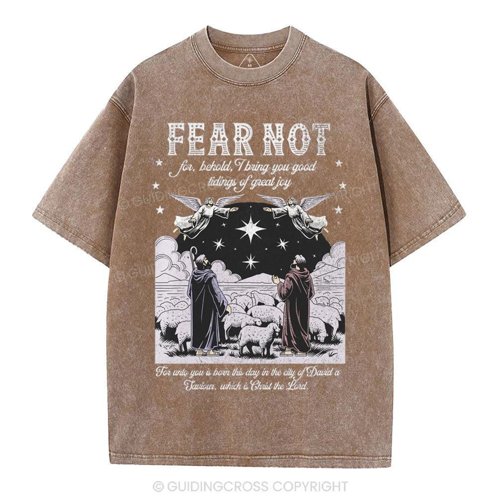 Fear Not Christian Washed T-Shirt