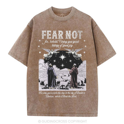 Fear Not Christian Washed T-Shirt