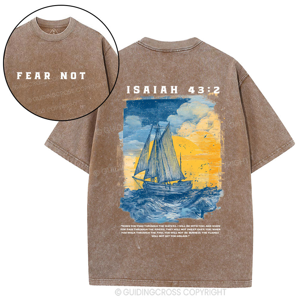 Fear Not Christian Washed T-Shirt
