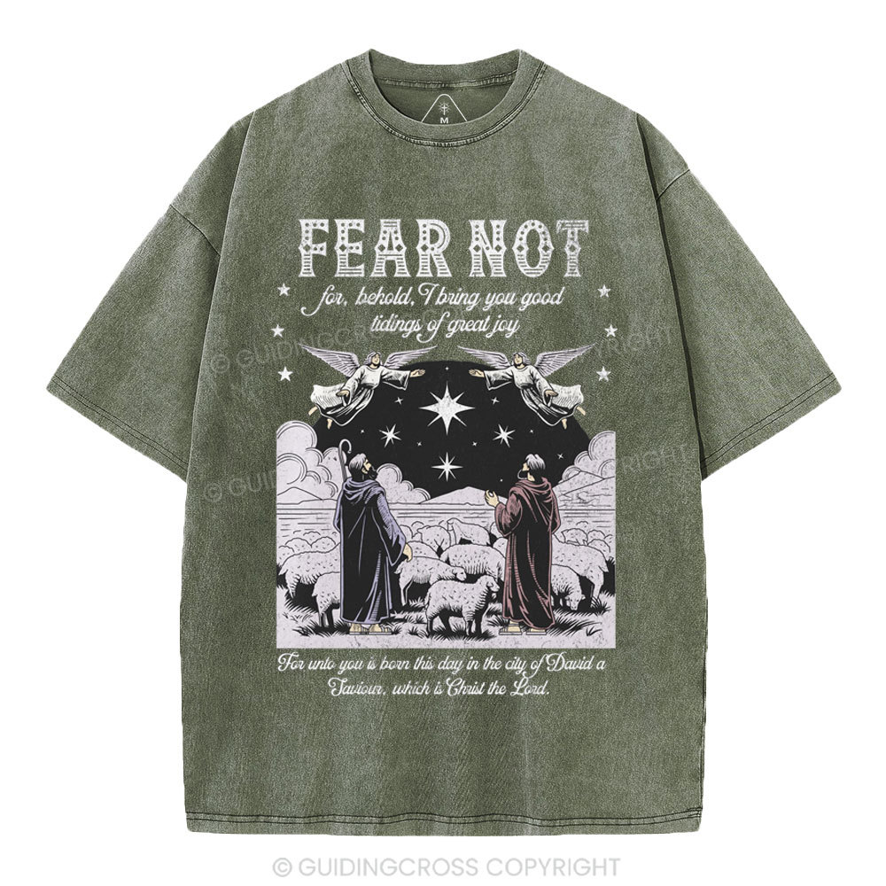 Fear Not Christian Washed T-Shirt