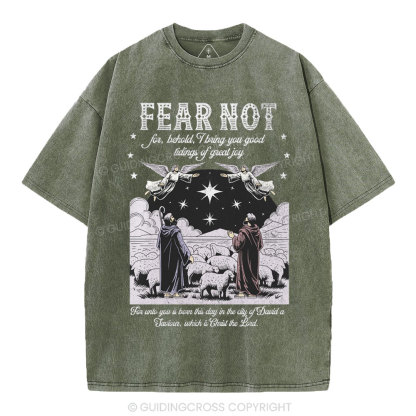 Fear Not Christian Washed T-Shirt