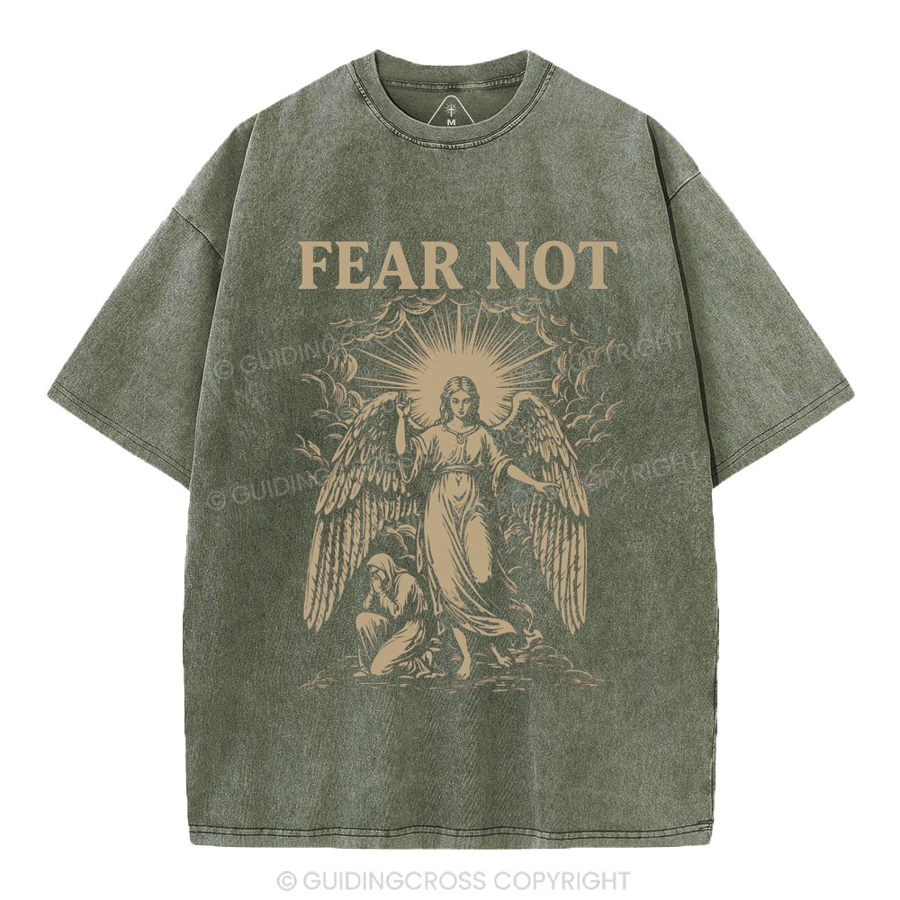 Fear Not Christian Washed T-Shirt