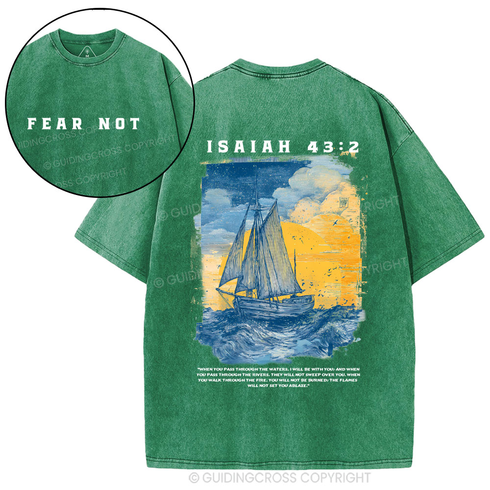 Fear Not Christian Washed T-Shirt